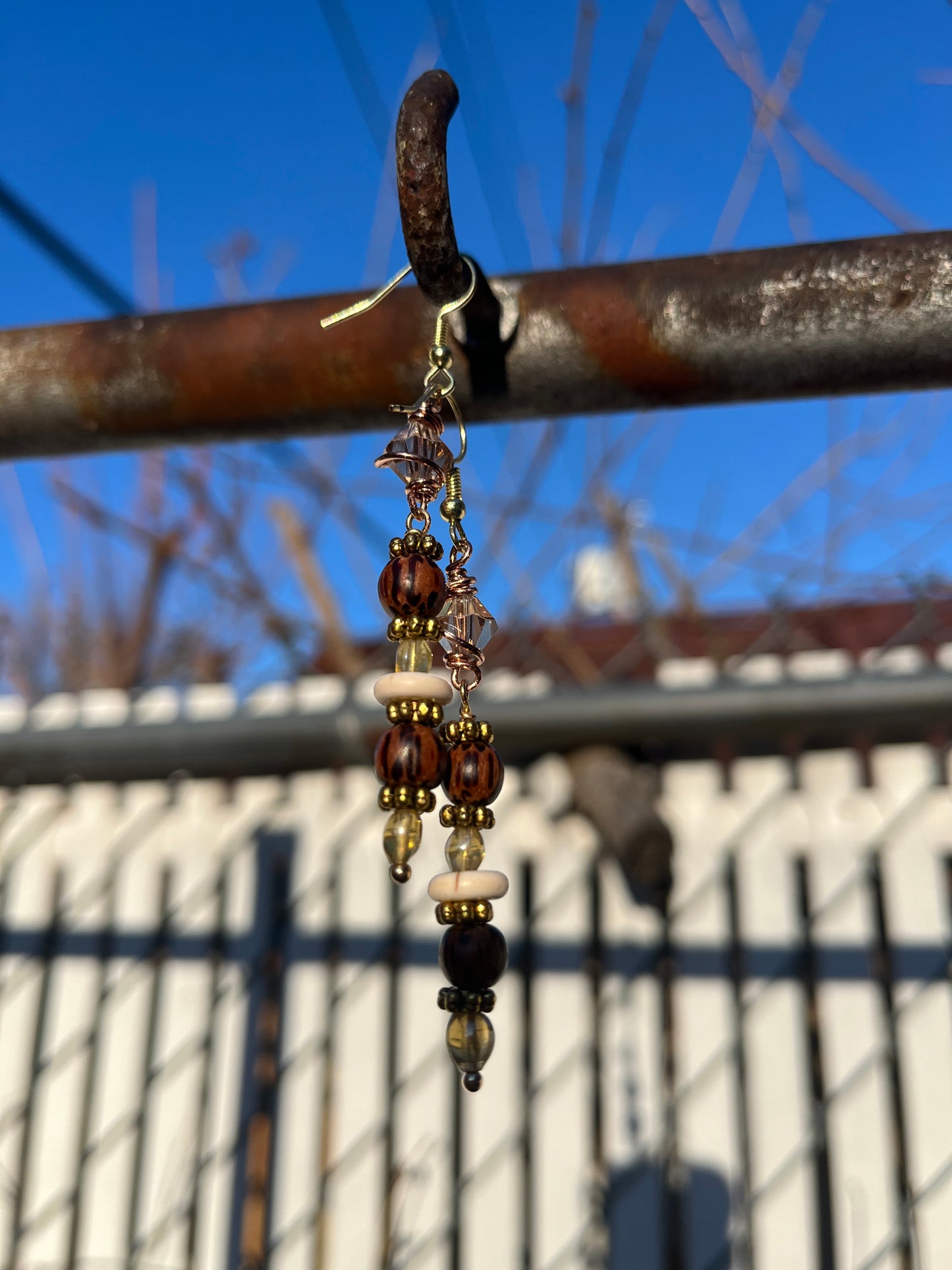 Natural Beauty Dangle Earrings