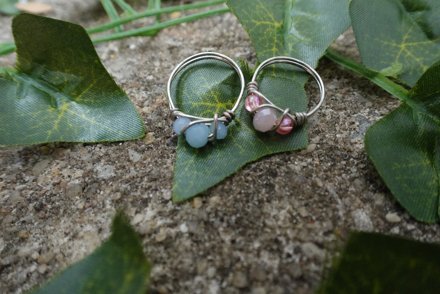 Shimmer Wire Wrapped Ring