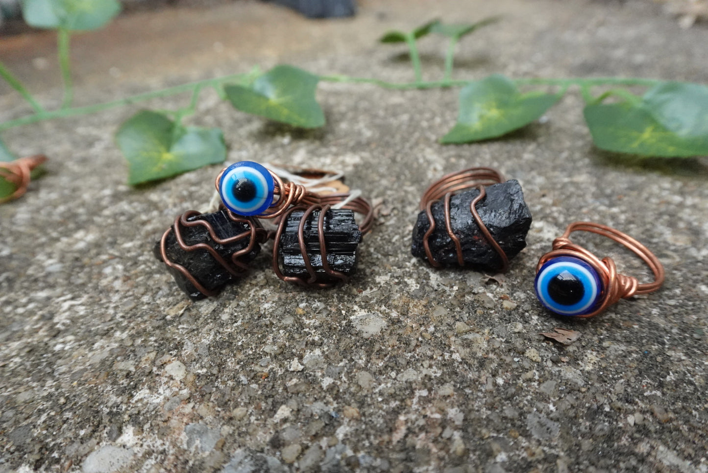 All Eyes On Me Copper Wired Ring