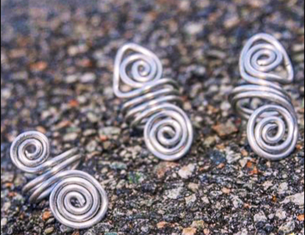 Cinna Swirl Copper Wire Rings (Unisex)