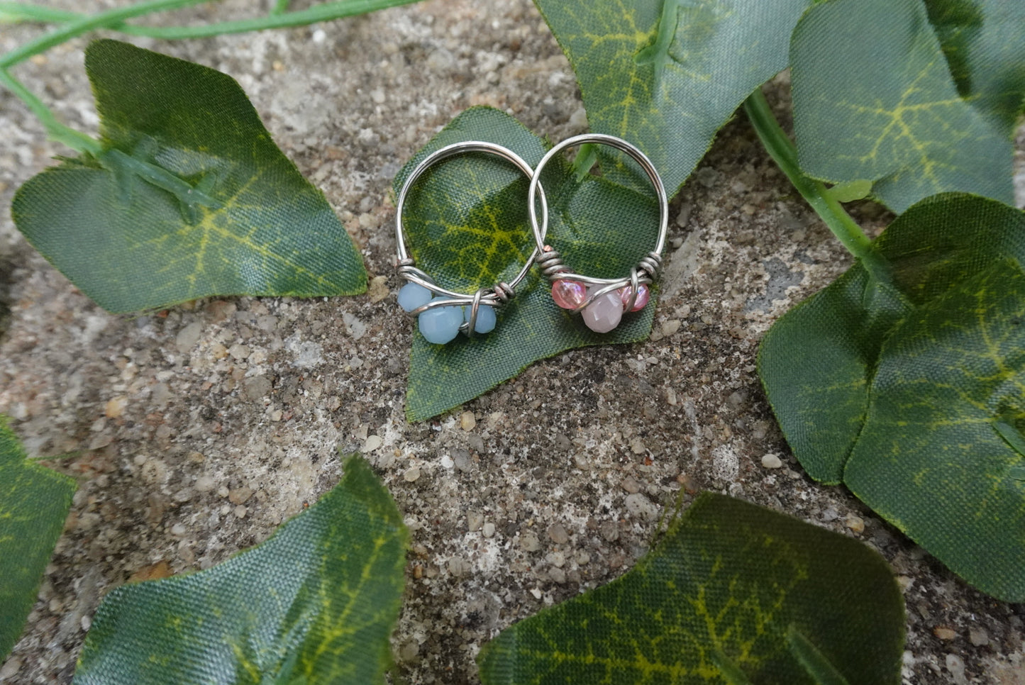 Shimmer Wire Wrapped Ring